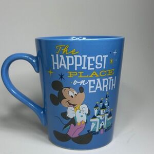 Disney Disneyland 65th Anniversary Mickey Mouse Funko Mug Happiest Place Earth